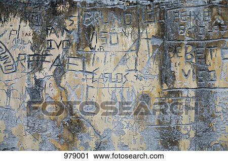 Detail of text inscriptions on a stone wall View Large Photo Image Stock Image - Detail of text inscriptions on a stone wall. Fotosearch
