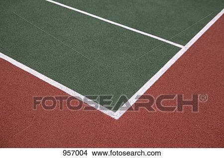 Empty tennis court View Large Photo Image Picture - Empty tennis court. Fotosearch