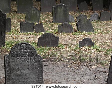 Gravestones in an old cemetery View Large Photo Image Picture - Gravestones in an old cemetery. Fotosearch
