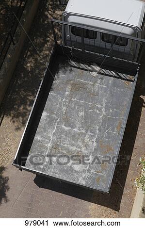High angle view of a pick-up truck View Large Photo Image Stock Image - High angle view of a pick-up truck. Fotosearch