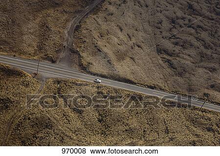 Rural highway, aerial view View Large Photo Image Stock Photo - Rural highway, aerial view. Fotosearch