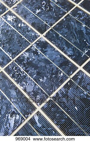 Picture - Solar panel close-up. Fotosearch