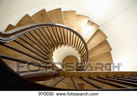 Spiral stairs from above View Large Photo Image Stock Image - Spiral stairs from above. Fotosearch