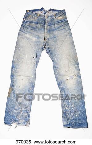Very worn jeans View Large Photo Image Stock Photography - Very worn jeans. Fotosearch