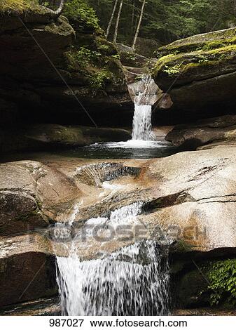 Waterfall View Large Photo Image Stock Photo - Waterfall. Fotosearch