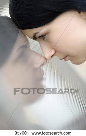 Women in contemplation View Large Photo Image Stock Image - Women in contemplation. Fotosearch