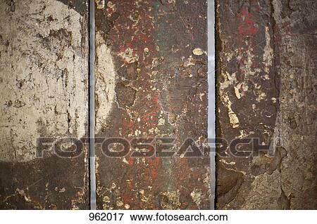 Wood planks with peeling, textured paint View Large Photo Image Stock Photo - Wood planks with peeling, textured paint. Fotosearch