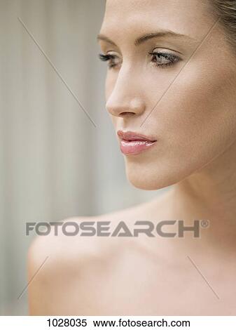 A beautiful woman looking away View Large Photo Image Stock Photography - A beautiful woman looking away. Fotosearch