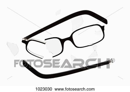 A broken pair of glasses View Large Photo Image Stock Image - A broken pair of glasses. Fotosearch