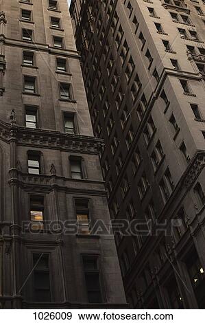 Stock Photo - A brownstone building, Manhattan. Fotosearch