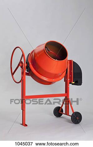 A cement mixer View Large Photo Image Stock Photo - A cement mixer. Fotosearch