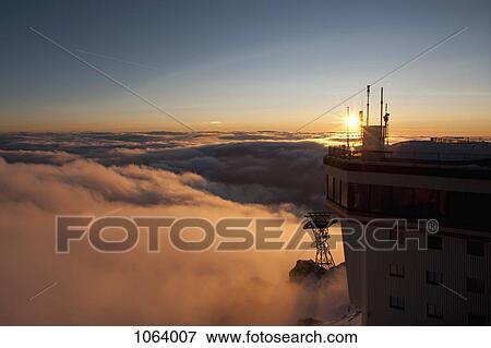 A Communications Tower On Zugspitze, Garmisch-Partenkirchen, Germany View Large Photo Image Stock Photo - A Communications Tower On Zugspitze, Garmisch-Partenkirchen, Germany. Fotosearch