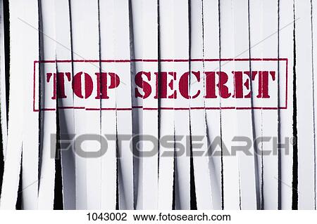 A shredded document with TOP SECRET on it View Large Photo Image Stock Image - A shredded document with TOP SECRET on it. Fotosearch