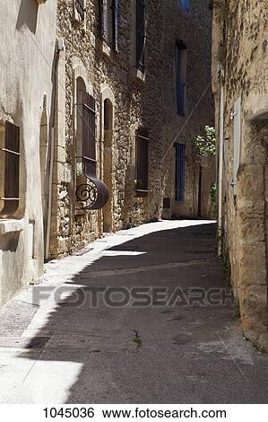 Stock Photograph - An alley. Fotosearch