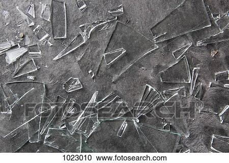 Broken glass shards View Large Photo Image Stock Image - Broken glass shards. Fotosearch