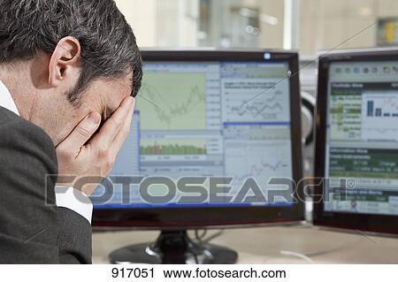 Businessman feels the finance pressure View Large Photo Image Stock Image - Businessman feels the finance pressure. Fotosearch