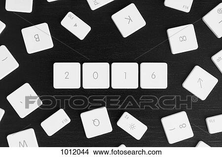 Computer keys arranged to read the calendar year 2016 View Large Photo Image Picture - Computer keys arranged to read the calendar year 2016. Fotosearch