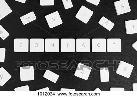 Computer keys spelling the word CONTACT View Large Photo Image Picture - Computer keys spelling the word CONTACT. Fotosearch