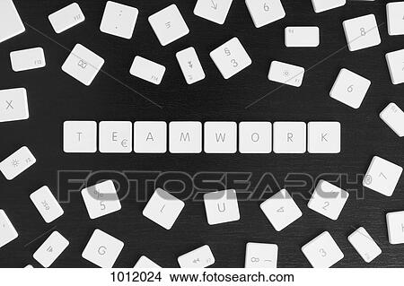 Computer keys spelling the word TEAMWORK View Large Photo Image Picture - Computer keys spelling the word TEAMWORK. Fotosearch