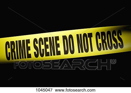 Crime Scene Do Not Cross cordon tape View Large Photo Image Stock Photo - Crime Scene Do Not Cross cordon tape. Fotosearch