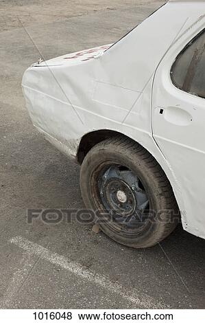 Damaged car View Large Photo Image Stock Photo - Damaged car. Fotosearch