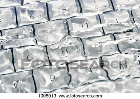 Detail of a computer keyboard underwater View Large Photo Image Stock Image - Detail of a computer keyboard underwater. Fotosearch