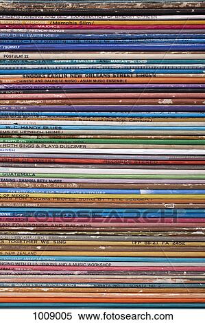 Detail of a stack of records View Large Photo Image Stock Photography - Detail of a stack of records. Fotosearch