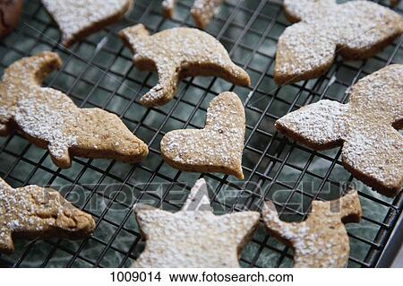 Detail of cookies on a rack View Large Photo Image Picture - Detail of cookies on a rack. Fotosearch