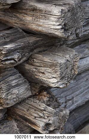 Detail of the corner of a wooden structure View Large Photo Image Stock Image - Detail of the corner of a wooden structure. Fotosearch