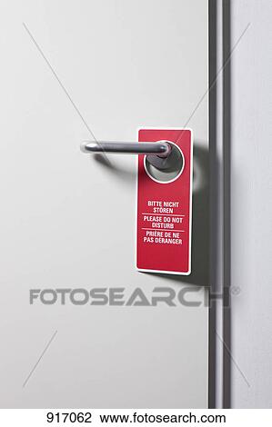 Stock Image - Do not disturb. Fotosearch