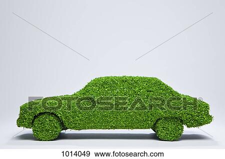 Green energy car. View Large Photo Image Stock Photo - Green energy car.. Fotosearch