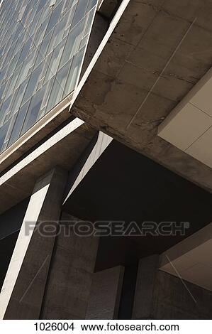 Interesting angles of a Manhattan skyscraper close-up View Large Photo Image Picture - Interesting angles of a Manhattan skyscraper close-up. Fotosearch