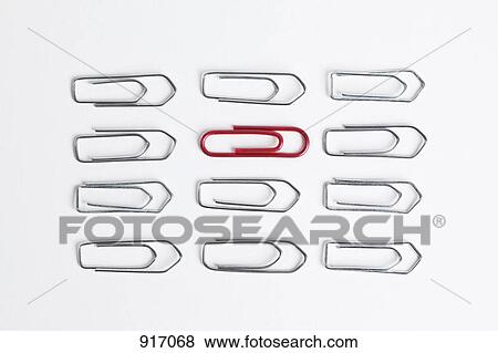Paper clip stand out View Large Photo Image Stock Photo - Paper clip stand out. Fotosearch