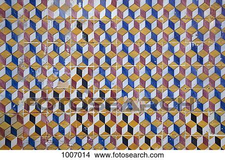Patterned wall tiles View Large Photo Image Picture - Patterned wall tiles. Fotosearch