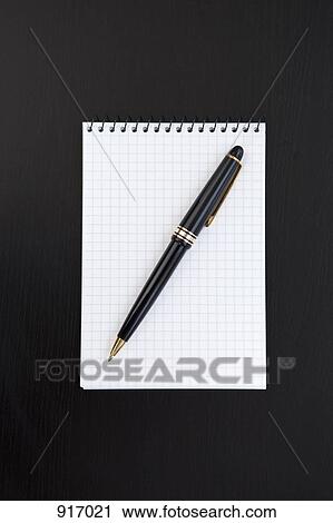Pen and blank pad View Large Photo Image Stock Image - Pen and blank pad. Fotosearch
