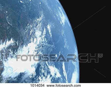 Planet earth, satellite view View Large Photo Image Picture - Planet earth, satellite view. Fotosearch