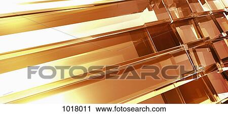 Clip Art - Rows turning into cubes. Fotosearch