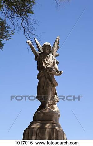 Statue of an angel View Large Photo Image Stock Photograph - Statue of an angel. Fotosearch