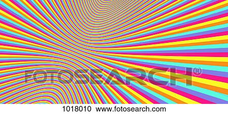 Three-dimensional striped pattern View Large Illustration Clipart - Three-dimensional striped pattern. Fotosearch