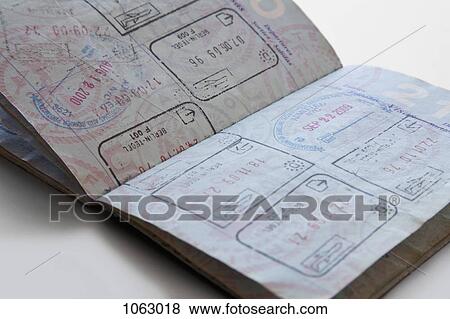 A United States passport with various country stamps View Large Photo Image Stock Photo - A United States passport with various country stamps. Fotosearch