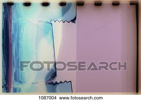 Picture - Close-up of film negative. Fotosearch