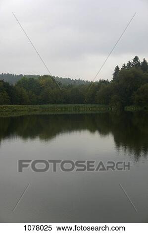 Detail of a lake on an overcast day View Large Photo Image Stock Photography - Detail of a lake on an overcast day. Fotosearch