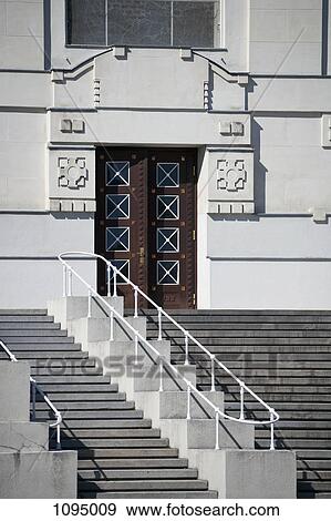 Stock Photo - Entrance to Dr-Karl-Leuger-Memorial Church, Vienna, Austria. Fotosearch