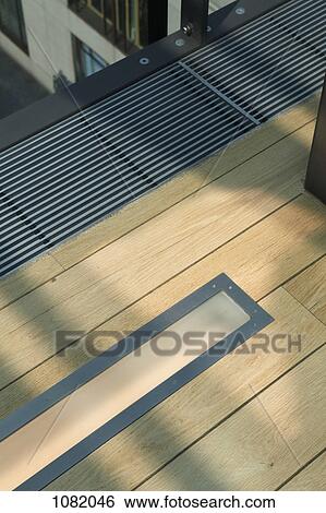 Stock Photograph - Floor lighting and ventilation. Fotosearch