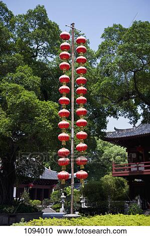 Hanging Chinese red Lanterns View Large Photo Image Stock Image - Hanging Chinese red Lanterns. Fotosearch