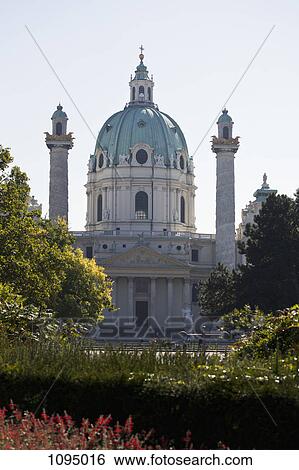 Karlskirche (St Charles Church), Vienna, Austria View Large Photo Image Stock Photograph - Karlskirche (St Charles Church), Vienna, Austria. Fotosearch