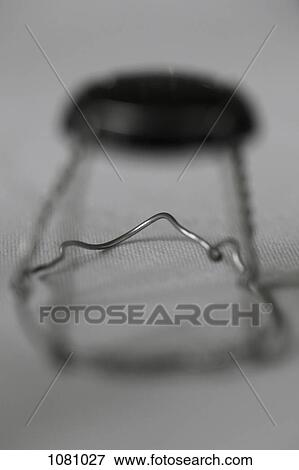 Stock Photo - Muselet from champagne cork. Fotosearch