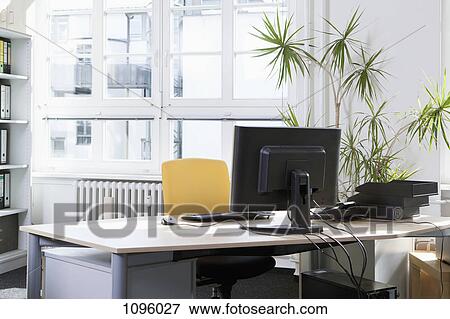 Peaceful office View Large Photo Image Stock Photo - Peaceful office . Fotosearch