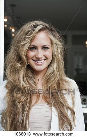 Portrait of a young woman View Large Photo Image Stock Image - Portrait of a young woman. Fotosearch