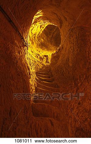 Rock staircase in wine cavern View Large Photo Image Stock Image - Rock staircase in wine cavern. Fotosearch